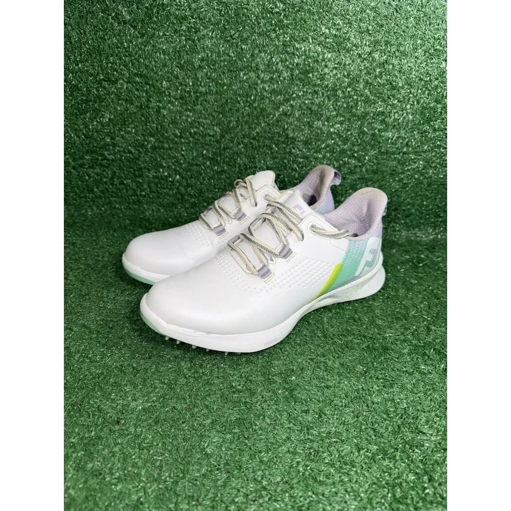 FootJoy Golf Shoes Womens Size 7 FJ Fuel Multicolor Spikeless Sports Sneakers - Picture 3 of 9